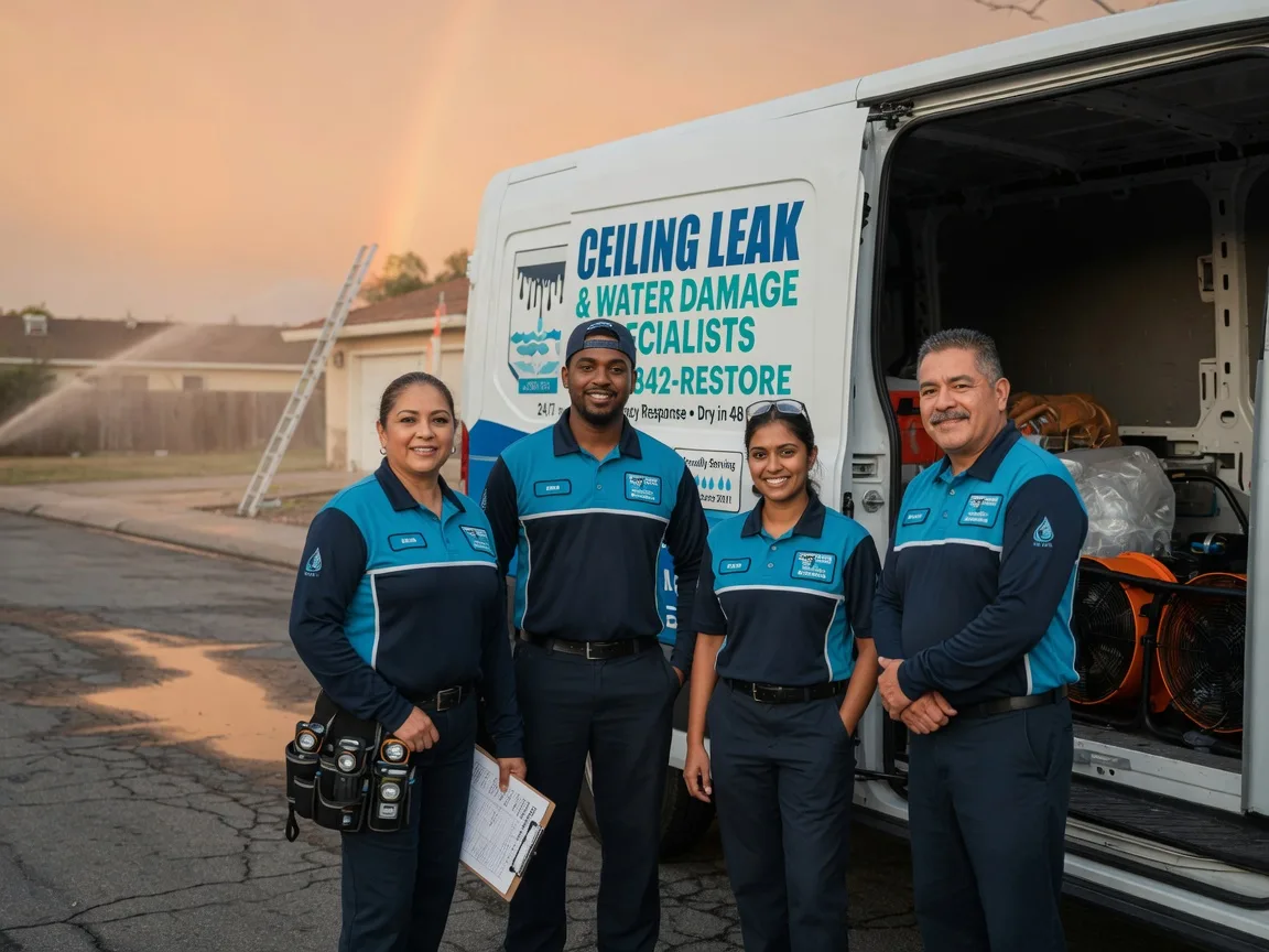 Ceiling Leak Cleanup company in Huntington, IN